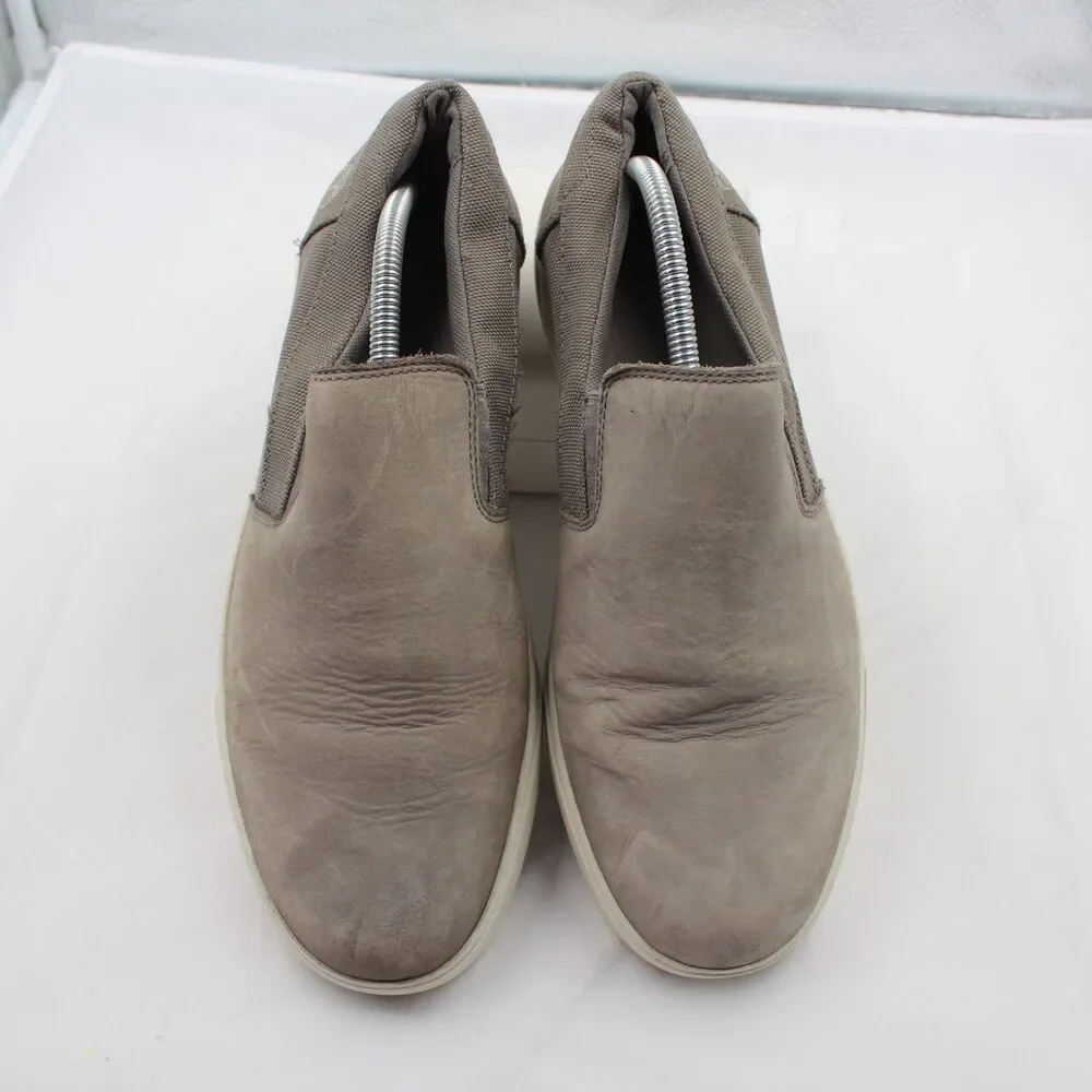 Timberland Groveton Men Size 11.5 Slip On Casual Loafer Sneakers Medium Grey